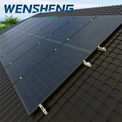 Full Black Design Solar Panel Warehouse 415 Watt 410W Module Germany