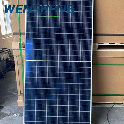 Double Glazed Solar Panels 144csll 550W Watts Double Sided Solar Panels